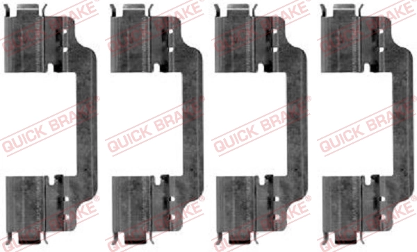 Accessory Kit, disc brake pad